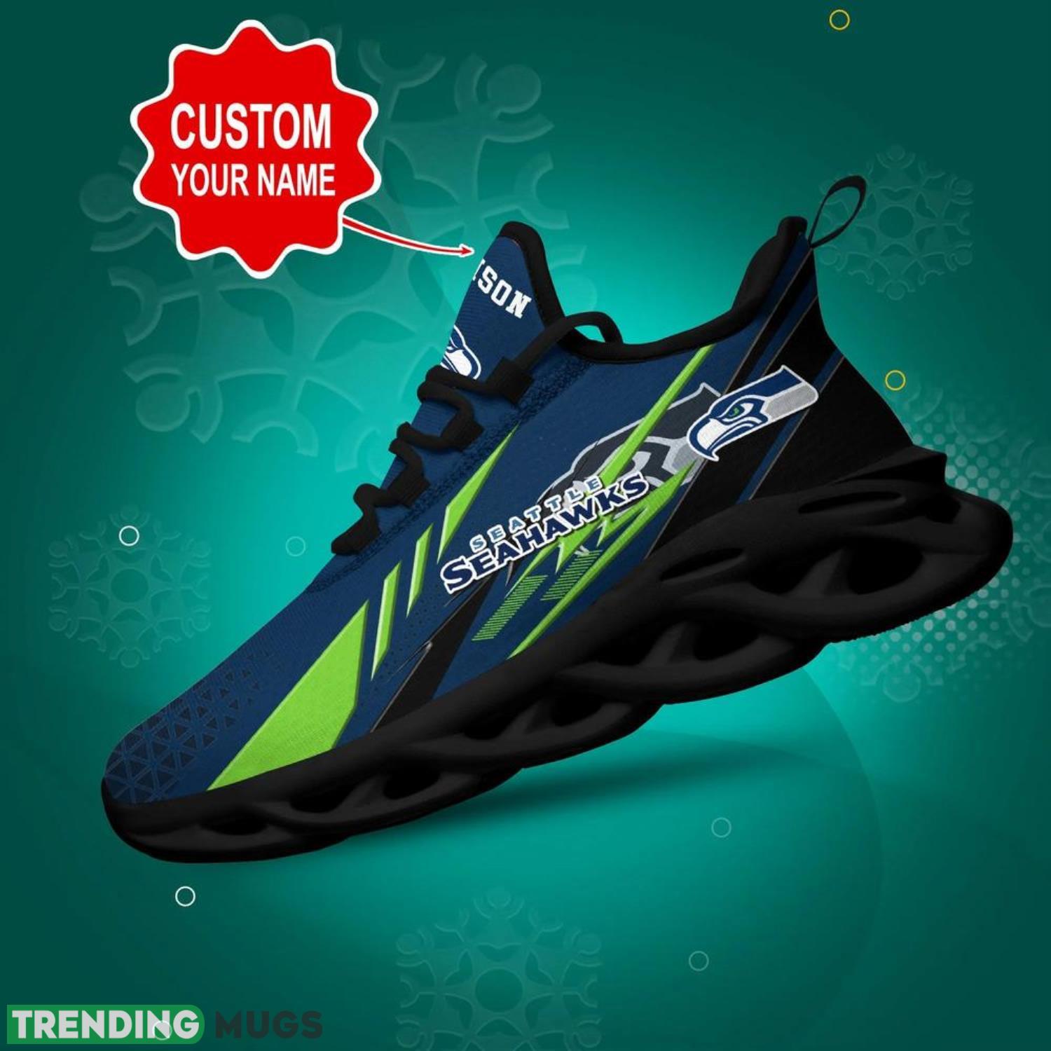 Seattle Seahawks NFL Max Soul Shoes Custom Name – Sneakers Hot Trending Gift NFL Fans Max Soul Seattle Seahawks NFL Max Soul Shoes Custom Name – Sneakers Hot Trending Gift NFL Fans Max Soul