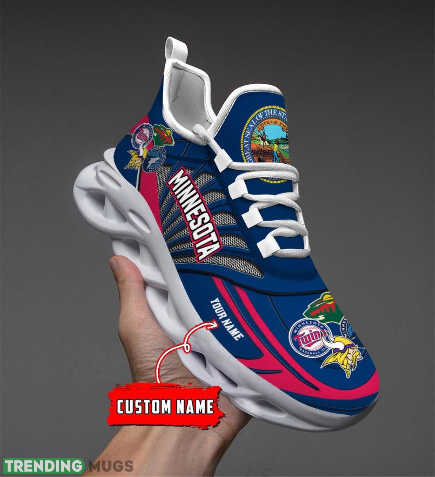 Sport Sneakers Minnesota Blue Clunky Max Soul Shoes Custom Name Product Photo 1 Sport Sneakers Minnesota Blue Clunky Max Soul Shoes Custom Name Product Photo 1