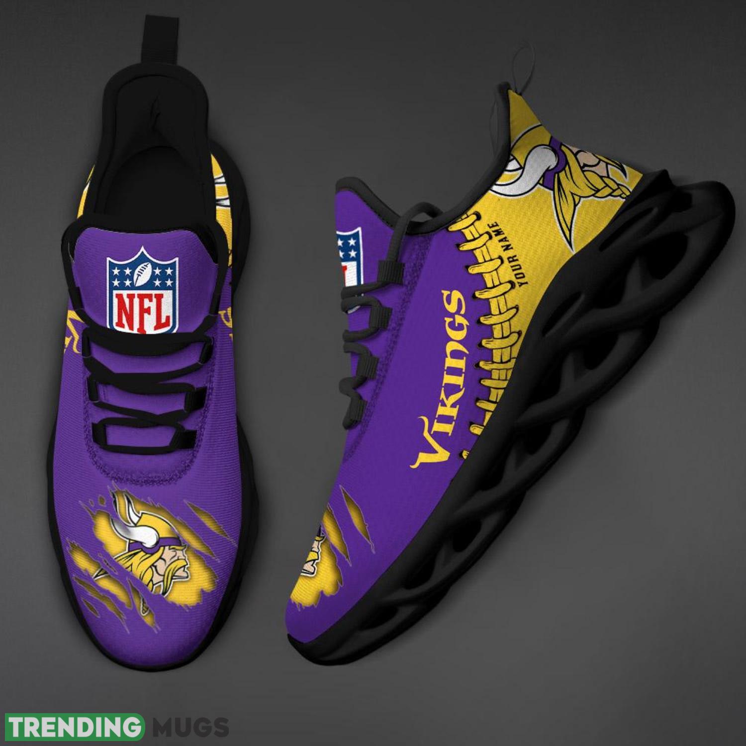 Sport Sneakers Minnesota Vikings Personalized Name Max Soul Shoes Ultra Sneakers Max Soul Sport Sneakers Minnesota Vikings Personalized Name Max Soul Shoes Ultra Sneakers Max Soul