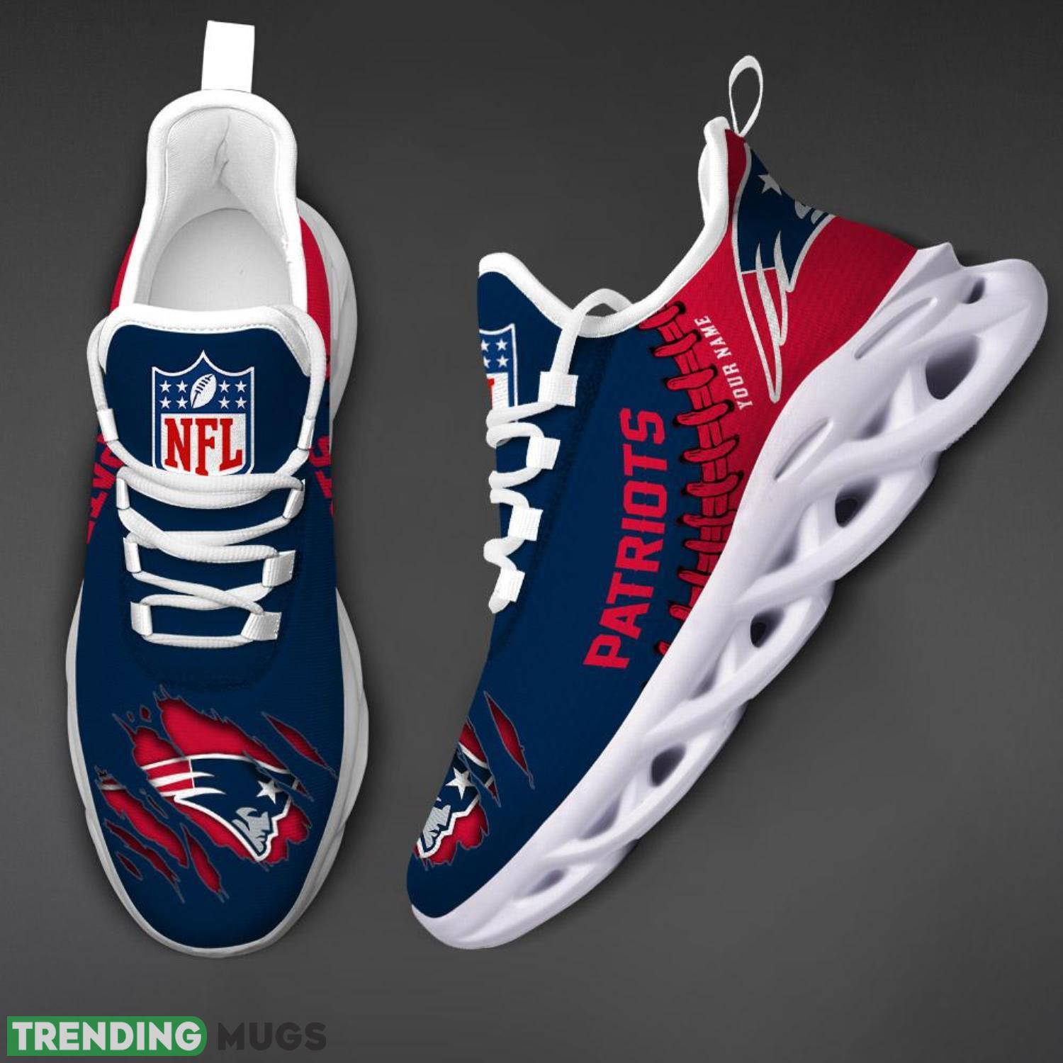 Sport Sneakers New England Patriots Personalized Name Max Soul Shoes Ultra Sneakers Max Soul Sport Sneakers New England Patriots Personalized Name Max Soul Shoes Ultra Sneakers Max Soul