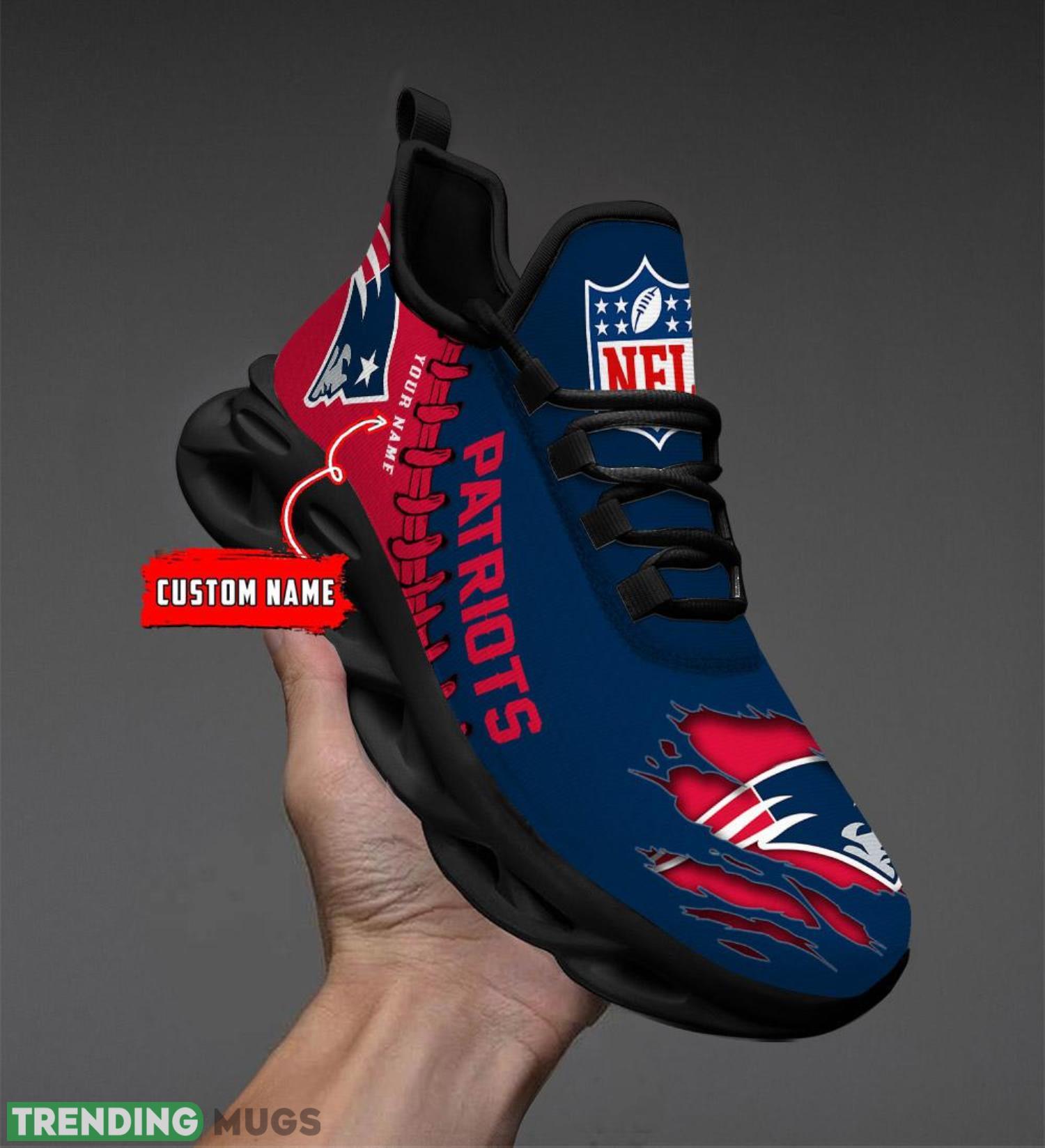 Sport Sneakers New England Patriots Personalized Name Max Soul Shoes Ultra Sneakers Max Soul Sport Sneakers New England Patriots Personalized Name Max Soul Shoes Ultra Sneakers Max Soul