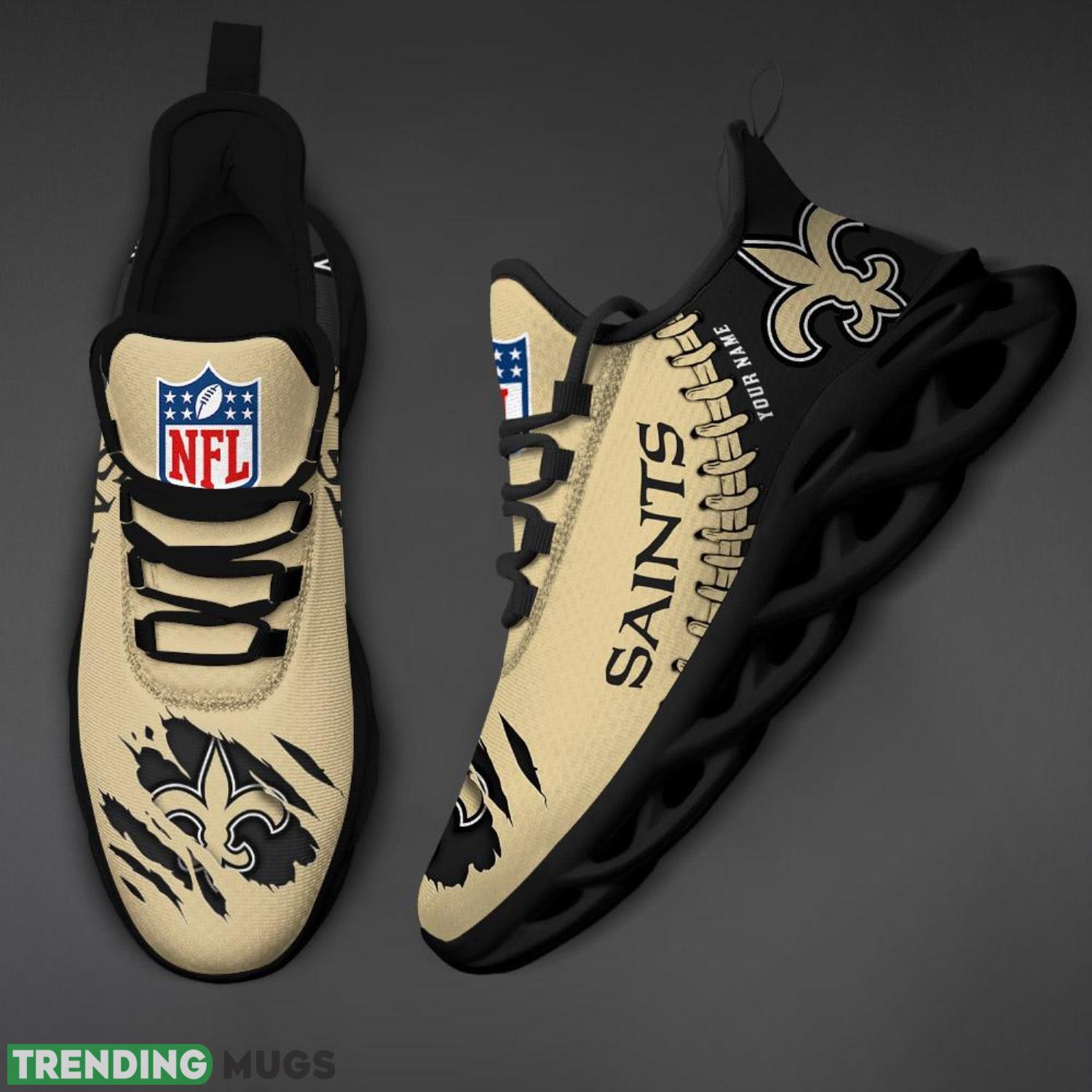 Sport Sneakers New Orleans Saints Personalized Name Max Soul Shoes Ultra Sneakers Max Soul Sport Sneakers New Orleans Saints Personalized Name Max Soul Shoes Ultra Sneakers Max Soul