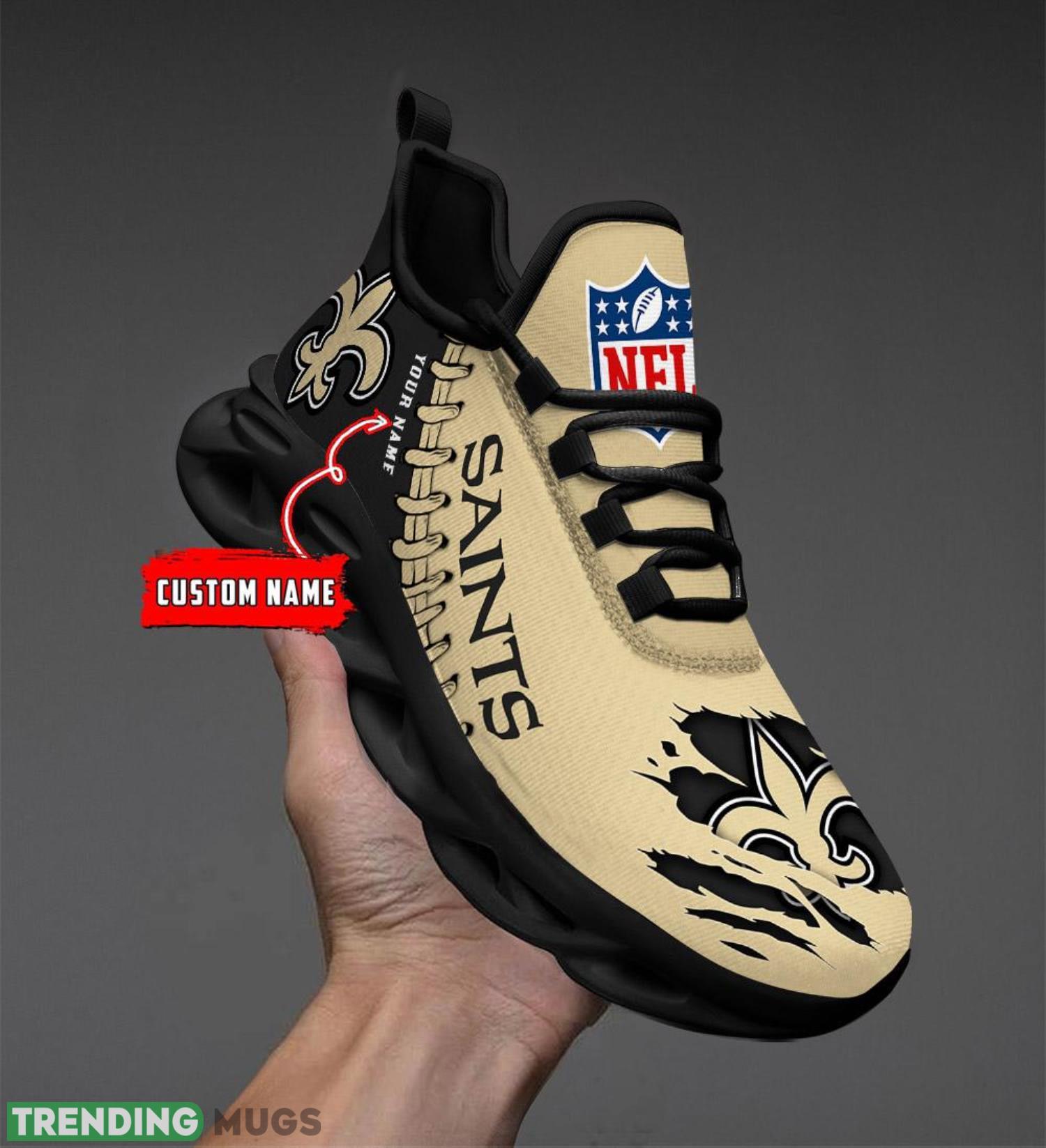 Sport Sneakers New Orleans Saints Personalized Name Max Soul Shoes Ultra Sneakers Max Soul Sport Sneakers New Orleans Saints Personalized Name Max Soul Shoes Ultra Sneakers Max Soul