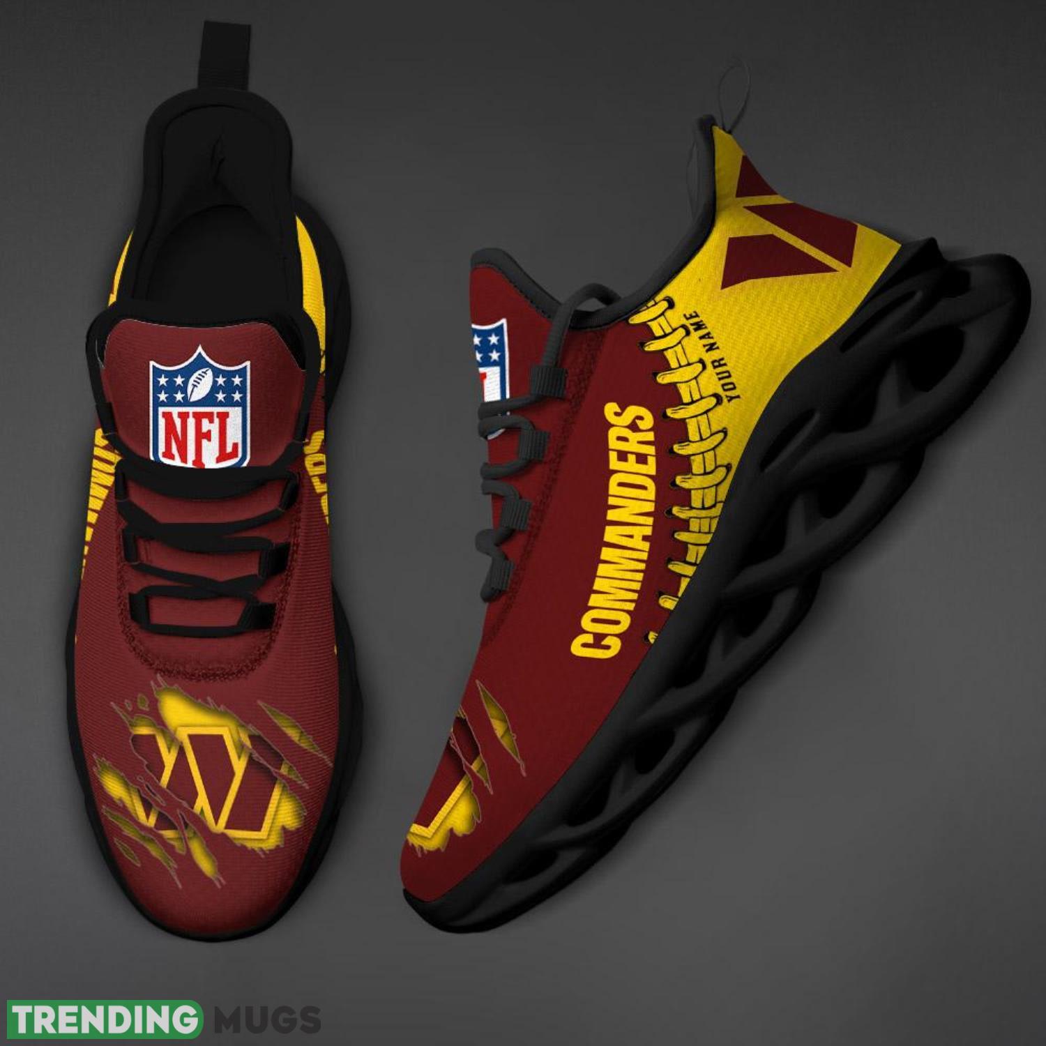 Sport Sneakers Washington Commanders Personalized Name Max Soul Shoes Ultra Sneakers Max Soul Sport Sneakers Washington Commanders Personalized Name Max Soul Shoes Ultra Sneakers Max Soul