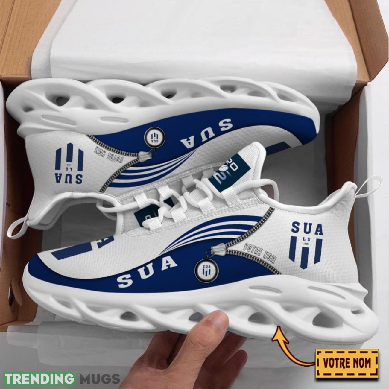 Sporting Union Agenais Custom Name Max Soul Sneakers Running Lover Gift Men And Women Shoes Product Photo 1 Sporting Union Agenais Custom Name Max Soul Sneakers Running Lover Gift Men And Women Shoes Product Photo 1