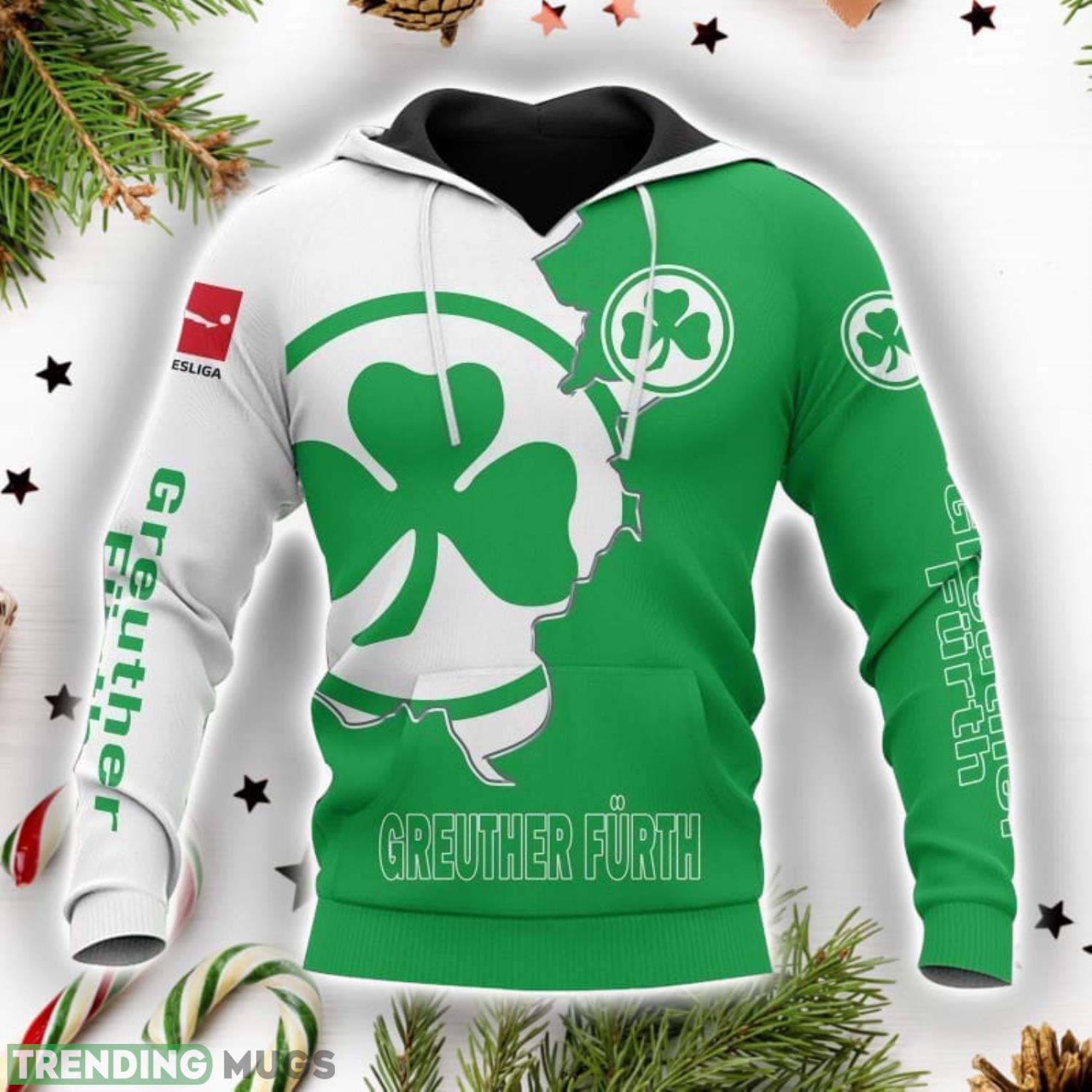 SpVgg Greuther Furth Printing Hoodie 3D All Over Printed Gift Unisex Hoodie Product Photo 1 SpVgg Greuther Furth Printing Hoodie 3D All Over Printed Gift Unisex Hoodie Product Photo 1
