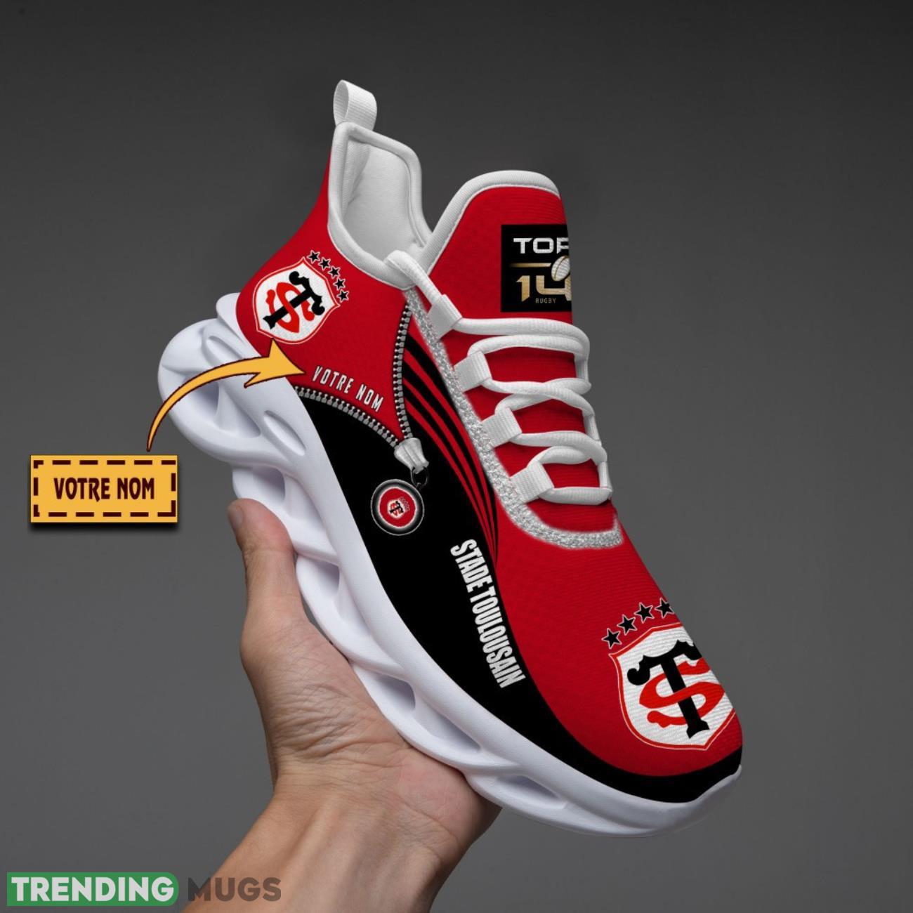 Stade Toulousain Custom Name Max Soul Sneakers Running Lover Gift Men And Women Shoes Max Soul Stade Toulousain Custom Name Max Soul Sneakers Running Lover Gift Men And Women Shoes Max Soul