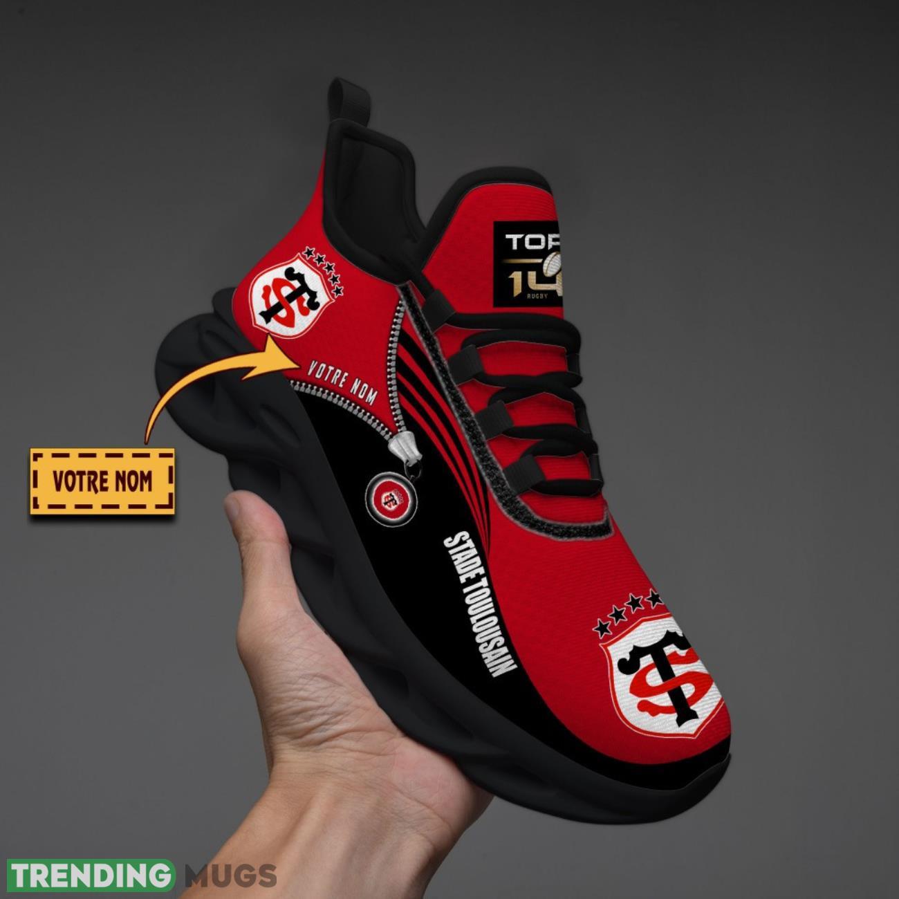 Stade Toulousain Custom Name Max Soul Sneakers Running Lover Gift Men And Women Shoes Max Soul Stade Toulousain Custom Name Max Soul Sneakers Running Lover Gift Men And Women Shoes Max Soul