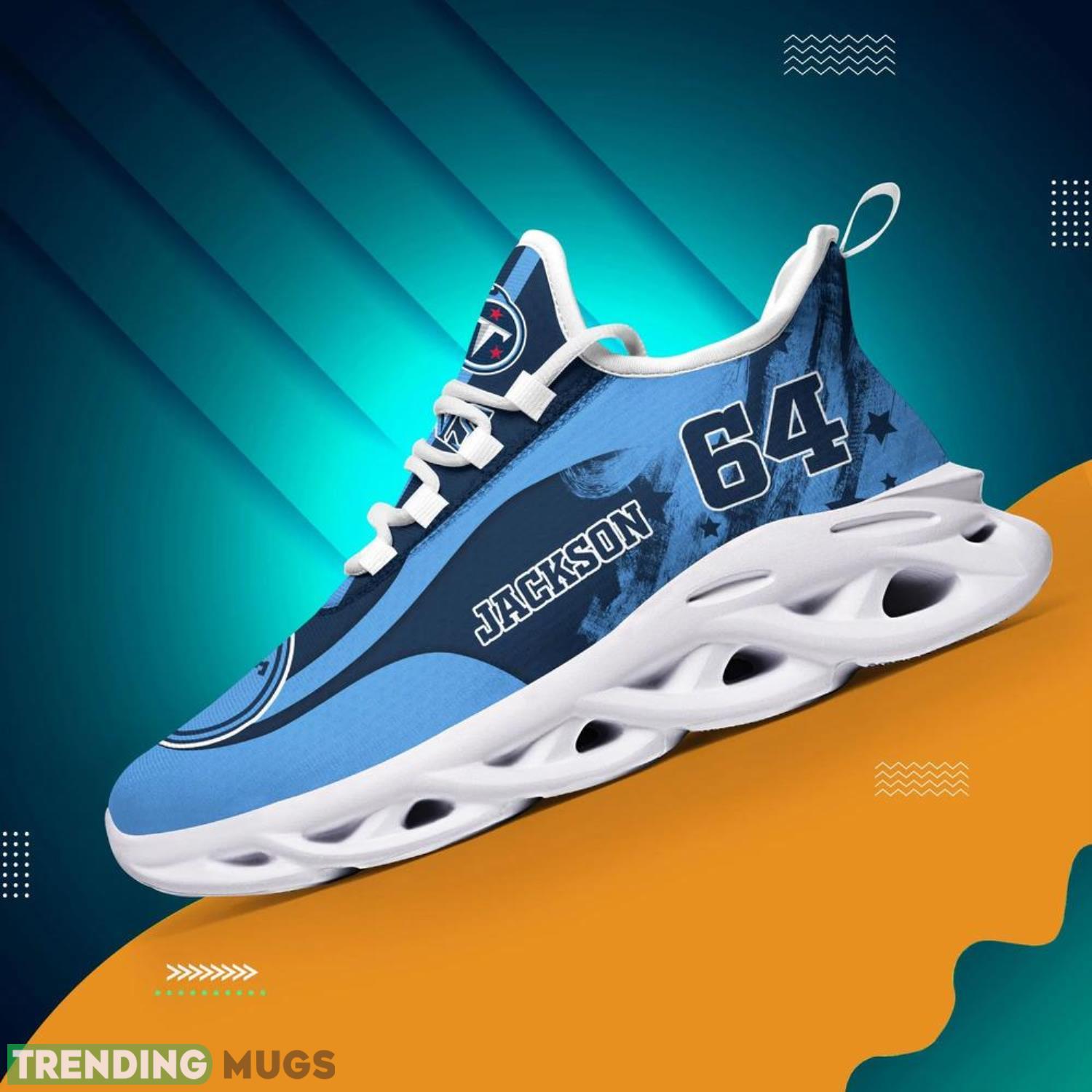 Tennessee Titans NFL Max Soul Shoes Custom Name Sneakers Running Shoes Hot Trending Gifts NFL Fans Max Soul Tennessee Titans NFL Max Soul Shoes Custom Name Sneakers Running Shoes Hot Trending Gifts NFL Fans Max Soul