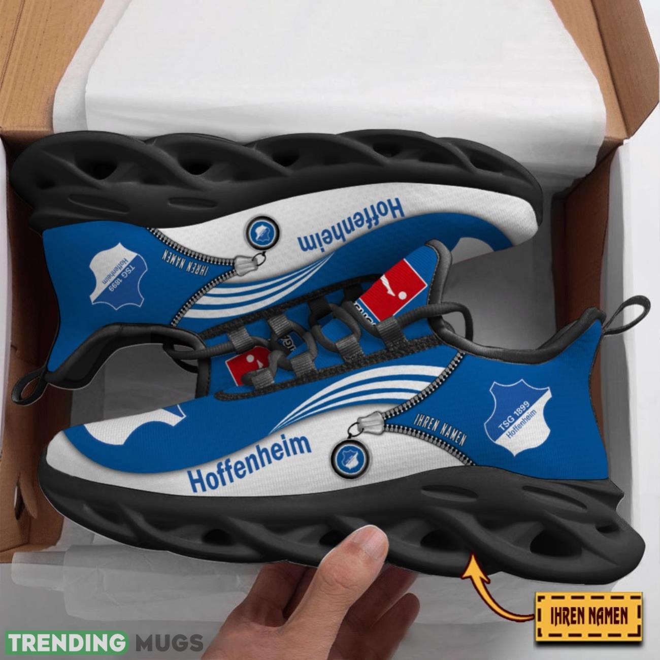 TSG Hoffenheim Custom Name Max Soul Sneakers Running Lover Gift Men And Women Shoes Max Soul TSG Hoffenheim Custom Name Max Soul Sneakers Running Lover Gift Men And Women Shoes Max Soul