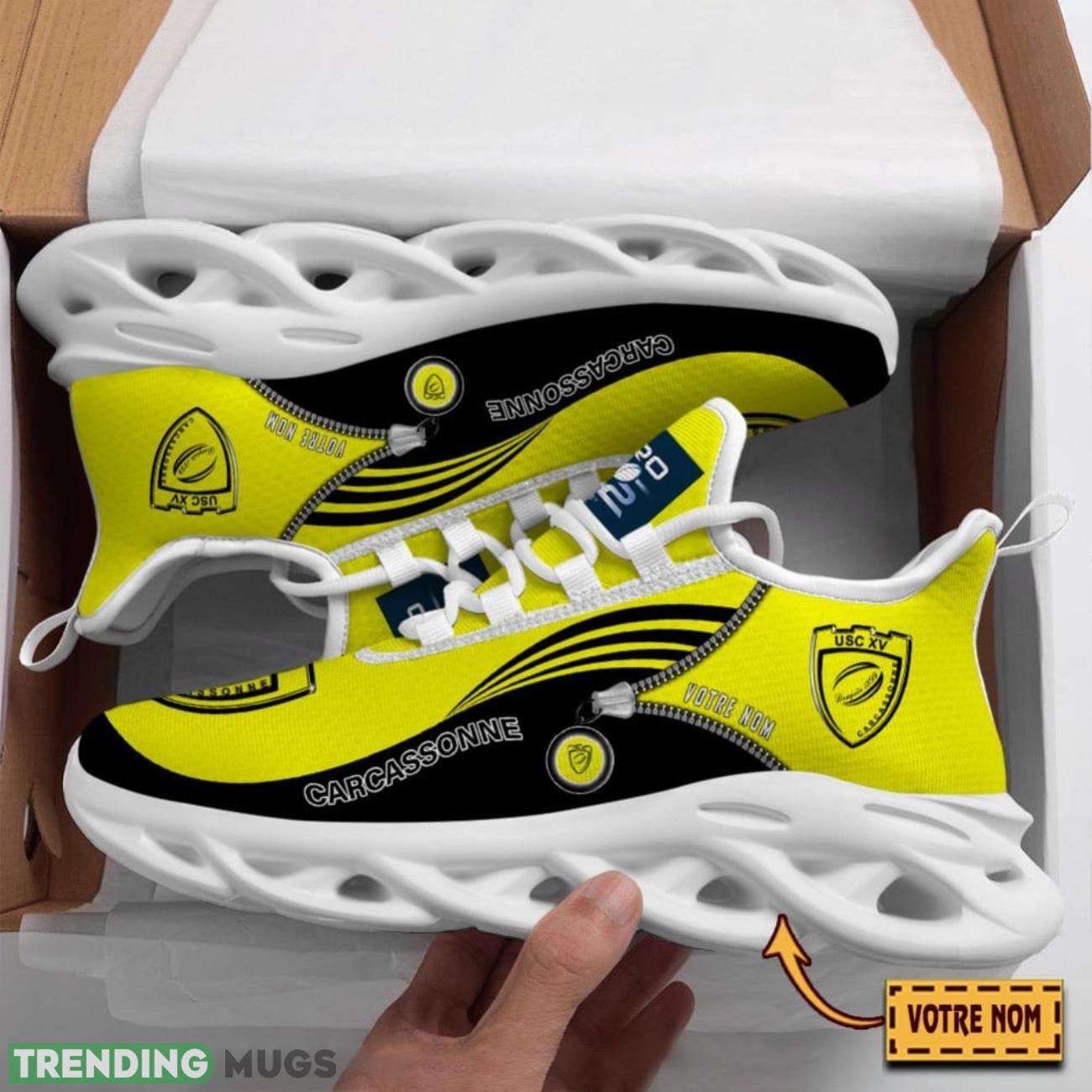 US Carcassonne Custom Name Max Soul Sneakers Running Lover Gift Men And Women Shoes Product Photo 1 US Carcassonne Custom Name Max Soul Sneakers Running Lover Gift Men And Women Shoes Product Photo 1