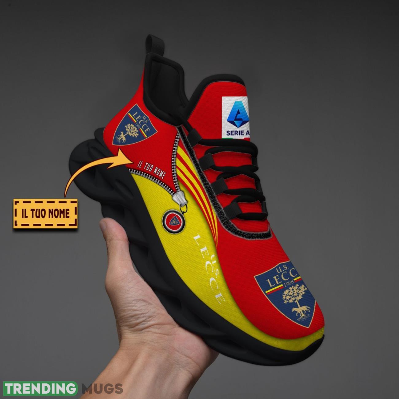 U.S. Lecce Custom Name Max Soul Sneakers Running Lover Gift Men And Women Shoes Max Soul U.S. Lecce Custom Name Max Soul Sneakers Running Lover Gift Men And Women Shoes Max Soul