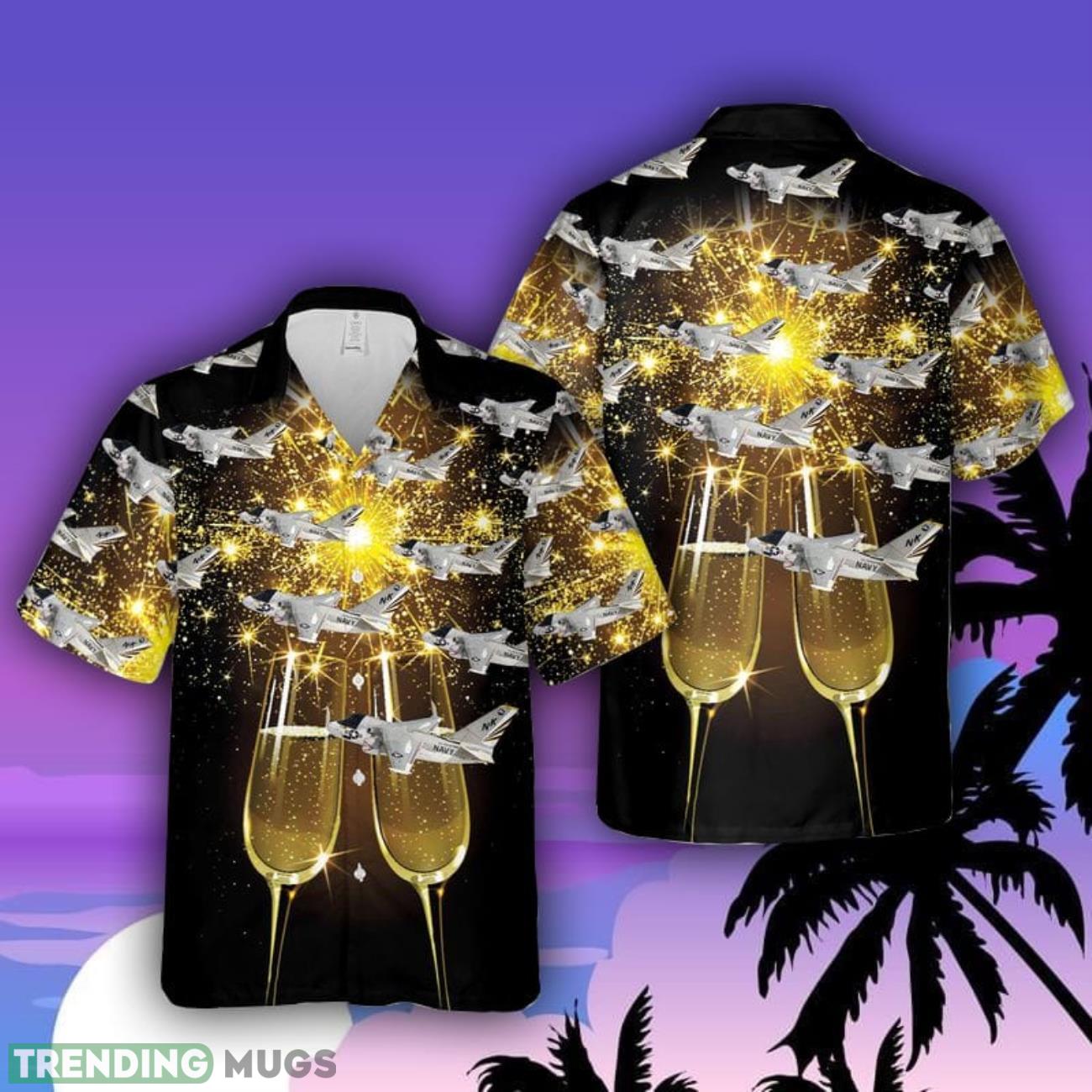 US Navy Lockheed S-3 Viking Of VS-37 Aloha Hawaiian Shirt Men And Women Beach Shirt Product Photo 1