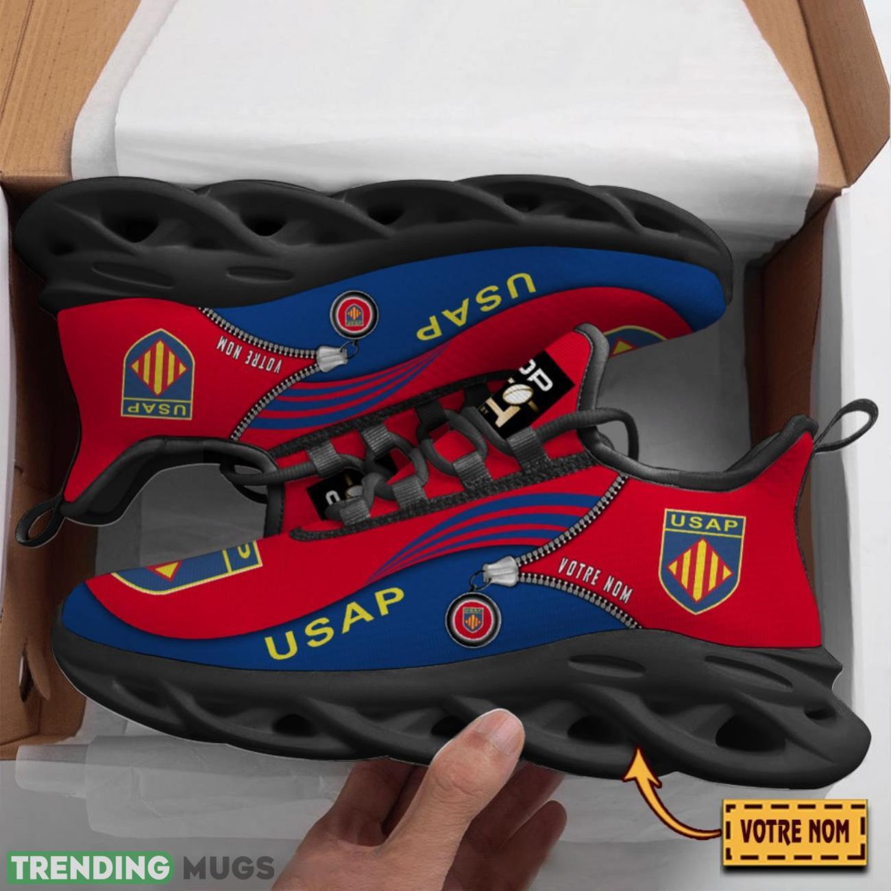 USA Perpignan Custom Name Max Soul Sneakers Running Lover Gift Men And Women Shoes Max Soul USA Perpignan Custom Name Max Soul Sneakers Running Lover Gift Men And Women Shoes Max Soul