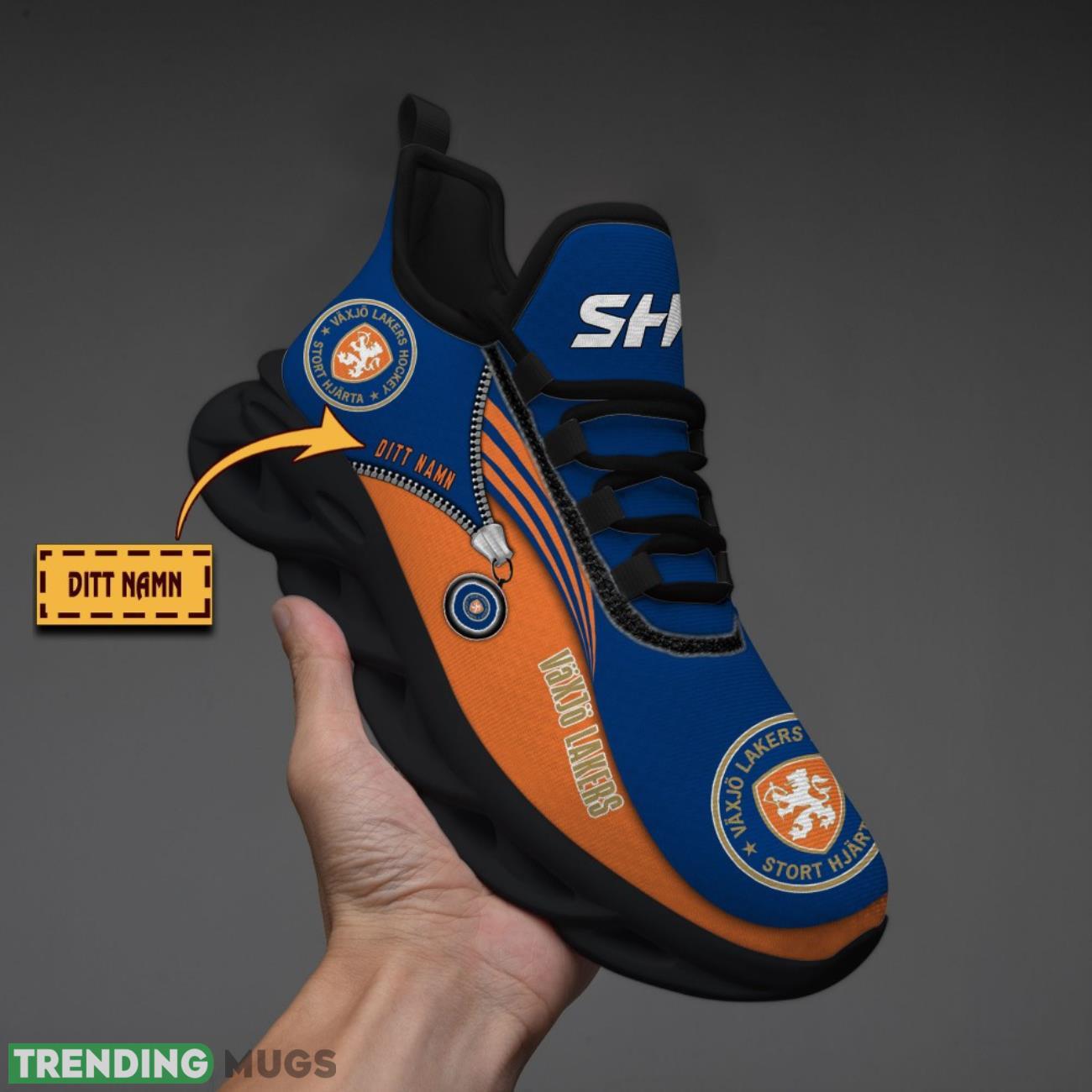 Vaxjo Lakers Custom Name Max Soul Sneakers Running Lover Gift Men And Women Shoes Max Soul Vaxjo Lakers Custom Name Max Soul Sneakers Running Lover Gift Men And Women Shoes Max Soul