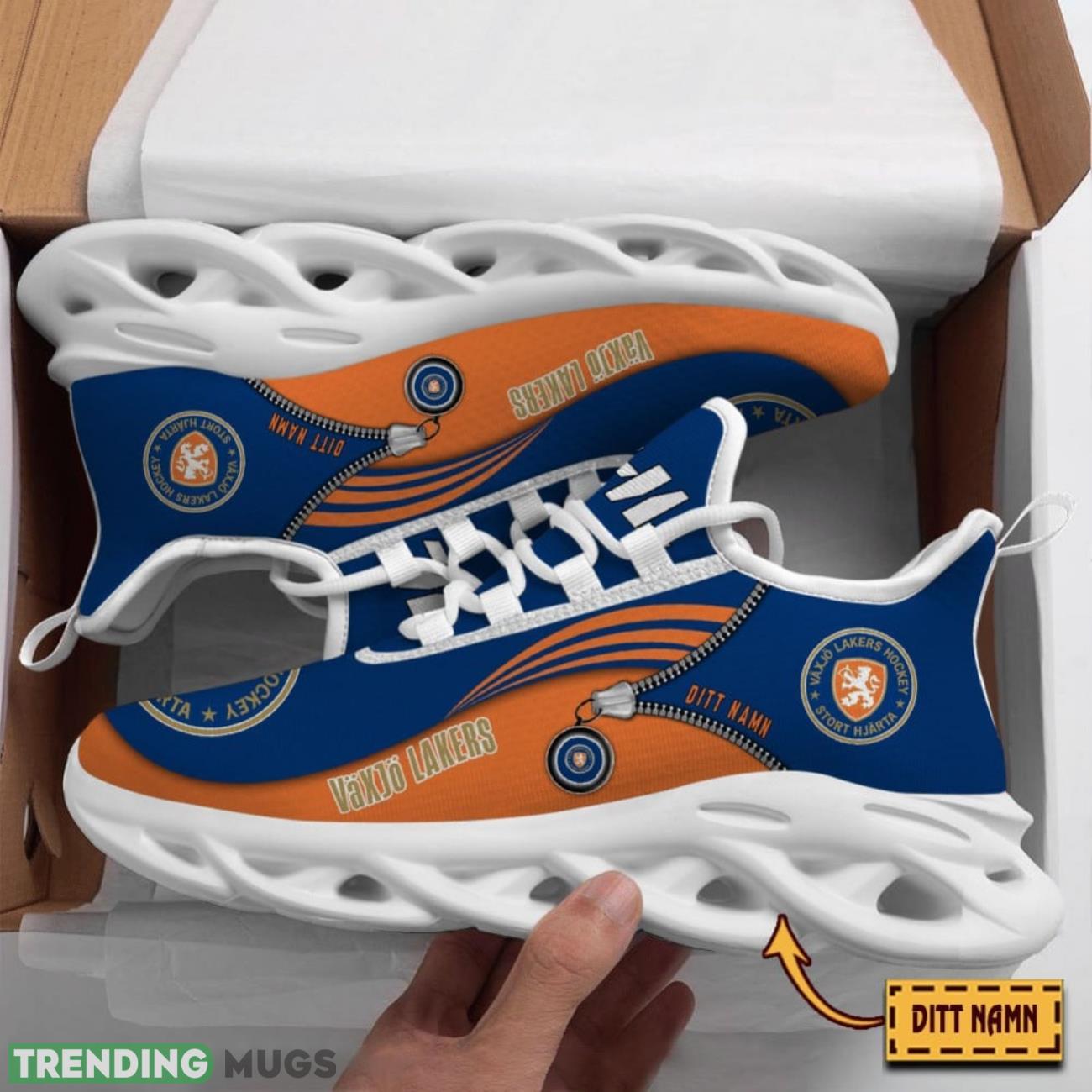 Vaxjo Lakers Custom Name Max Soul Sneakers Running Lover Gift Men And Women Shoes Product Photo 1 Vaxjo Lakers Custom Name Max Soul Sneakers Running Lover Gift Men And Women Shoes Product Photo 1