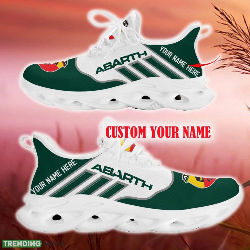 Abarth Green Car Logo Max Soul Sneakers For Fans Team Running Shoes Gift Men And Women - Abarth Max Soul Shoes New Car_16 Abarth Green Car Logo Max Soul Sneakers For Fans Team Running Shoes Gift Men And Women - Abarth Max Soul Shoes New Car_16