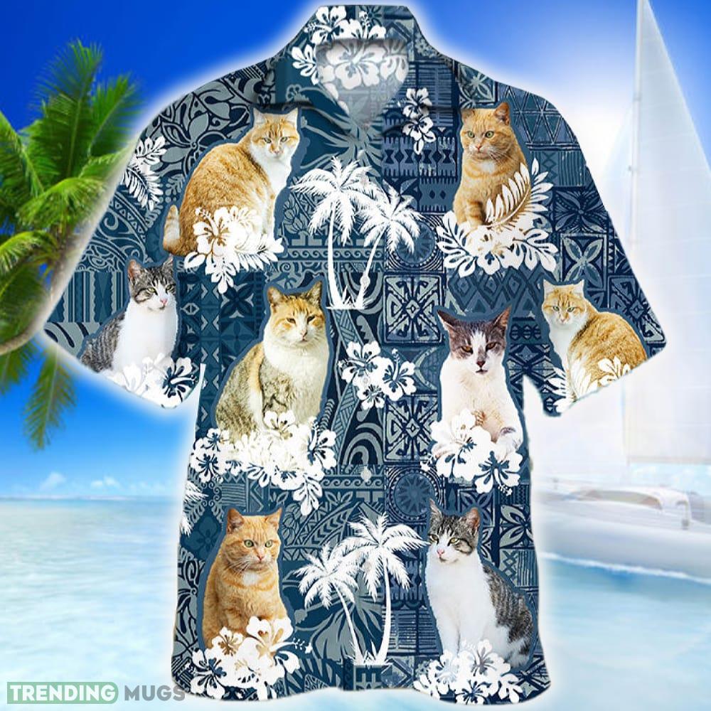 Aegean Hawaiian Shirt Cat Lover Summer Gift For Men Women Beach - Aegean Hawaiian Shirt Cat Lover Summer Gift For Men Women_1 Aegean Hawaiian Shirt Cat Lover Summer Gift For Men Women Beach - Aegean Hawaiian Shirt Cat Lover Summer Gift For Men Women_1