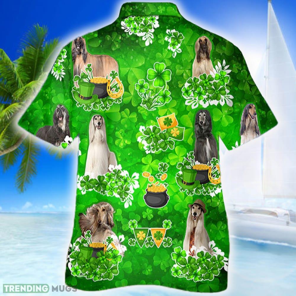 Afghan Hound Happy St.patrick 3D Hawaiian Shirt Animals Lover Gift Beach Hawaiian Shirt Afghan Hound Happy St.patrick 3D Hawaiian Shirt Animals Lover Gift Beach Hawaiian Shirt