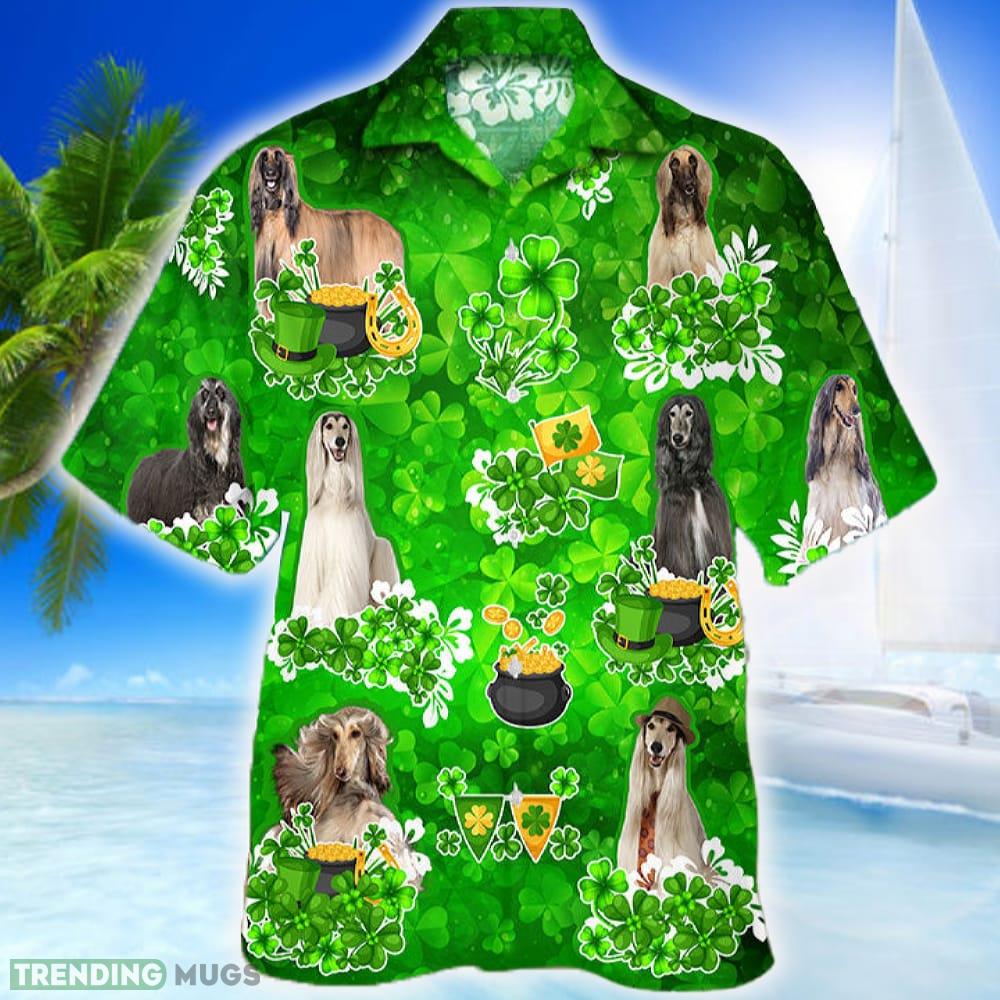Afghan Hound Happy St.patrick 3D Hawaiian Shirt Animals Lover Gift Beach - Afghan Hound Happy St.patrick 3D Hawaiian Shirt Animals Lover Gift_1 Afghan Hound Happy St.patrick 3D Hawaiian Shirt Animals Lover Gift Beach - Afghan Hound Happy St.patrick 3D Hawaiian Shirt Animals Lover Gift_1