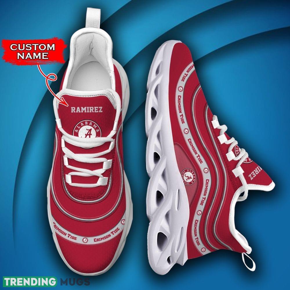 Alabama Crimson Tide Lineitem Beach Custom Name Max Soul Sneakers Luxury NCAA Shoes For Men Women Gift For Fans Hawaiian Shirt Alabama Crimson Tide Lineitem Beach Custom Name Max Soul Sneakers Luxury NCAA Shoes For Men Women Gift For Fans Hawaiian Shirt