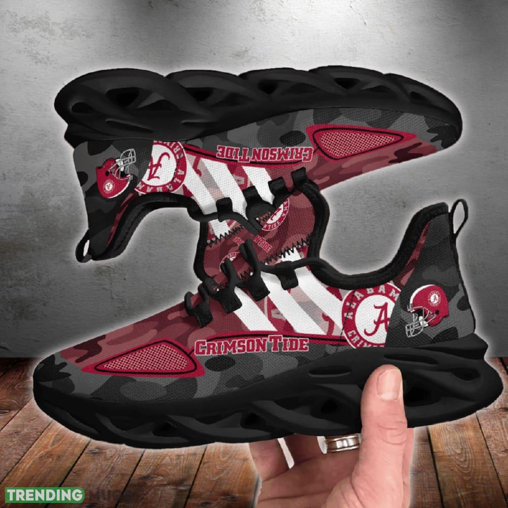 Alabama Crimson Tide Military Camouflage Luxury Chunky Shoes New Max Soul Sneakers Men Gift - Alabama Crimson Tide Military Camouflage M Soul Shoes_1 Alabama Crimson Tide Military Camouflage Luxury Chunky Shoes New Max Soul Sneakers Men Gift - Alabama Crimson Tide Military Camouflage M Soul Shoes_1