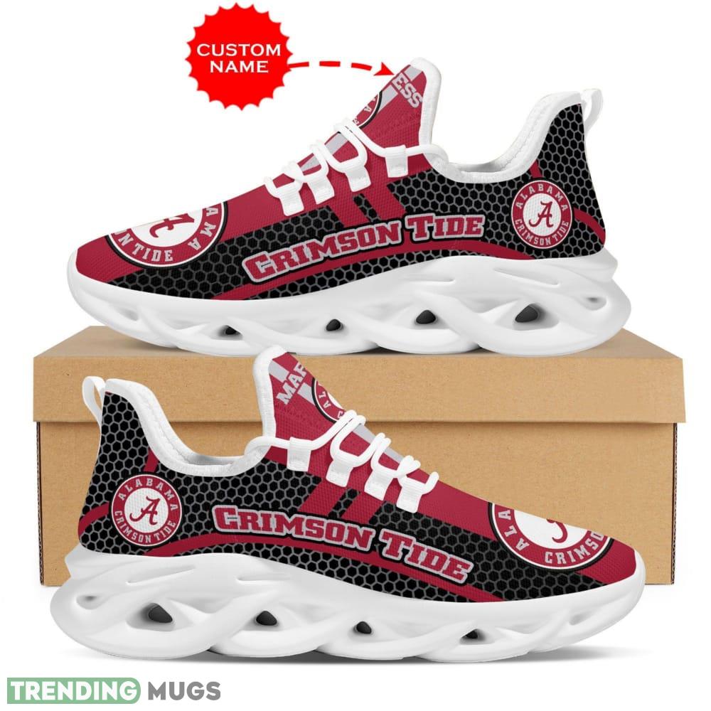Alabama Crimson Tide Ocean Custom Name Max Soul Sneakers Luxury NCAA1 Shoes For Men Women Gift Chunky For Fans Max Soul Alabama Crimson Tide Ocean Custom Name Max Soul Sneakers Luxury NCAA1 Shoes For Men Women Gift Chunky For Fans Max Soul