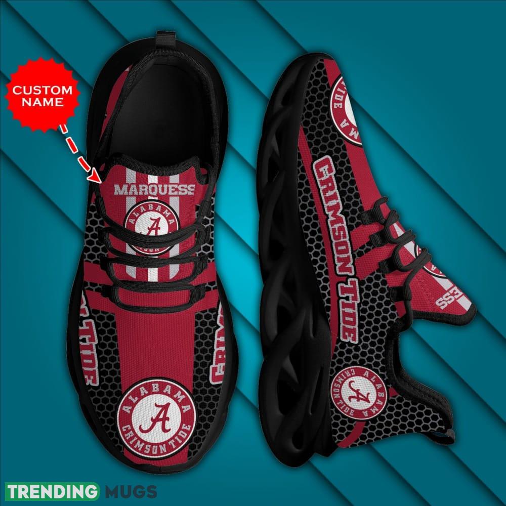 Alabama Crimson Tide Ocean Custom Name Max Soul Sneakers Luxury NCAA1 Shoes For Men Women Gift Chunky For Fans Max Soul Alabama Crimson Tide Ocean Custom Name Max Soul Sneakers Luxury NCAA1 Shoes For Men Women Gift Chunky For Fans Max Soul