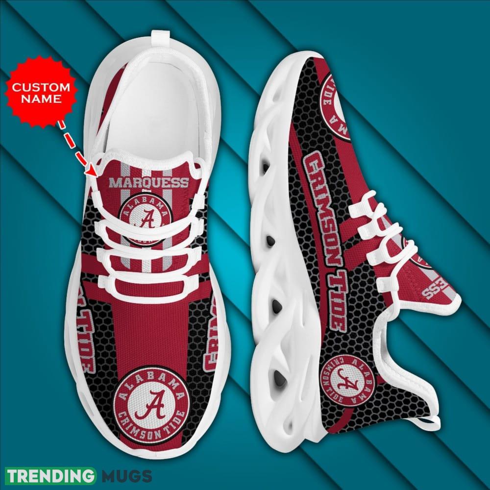 Alabama Crimson Tide Ocean Custom Name Max Soul Sneakers Luxury NCAA1 Shoes For Men Women Gift Chunky For Fans Max Soul Alabama Crimson Tide Ocean Custom Name Max Soul Sneakers Luxury NCAA1 Shoes For Men Women Gift Chunky For Fans Max Soul