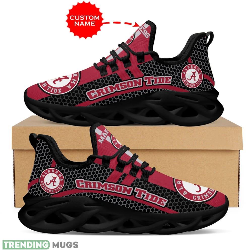 Alabama Crimson Tide Ocean Custom Name Max Soul Sneakers Luxury NCAA1 Shoes For Men Women Gift Chunky For Fans - Alabama Crimson Tide Shoes Max Soul Luxury NCAA1_1 Alabama Crimson Tide Ocean Custom Name Max Soul Sneakers Luxury NCAA1 Shoes For Men Women Gift Chunky For Fans - Alabama Crimson Tide Shoes Max Soul Luxury NCAA1_1