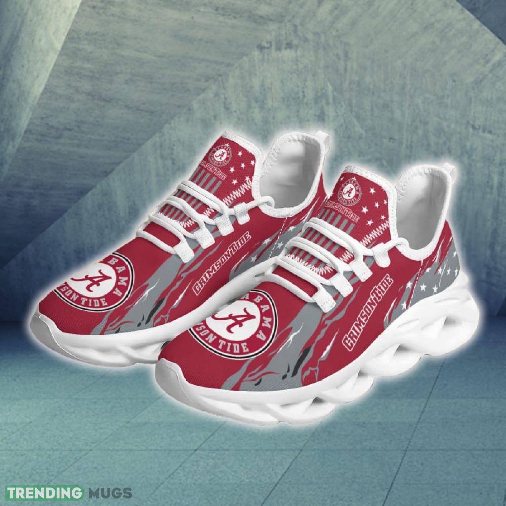 Alabama Crimson Tide Stars and Stripes Edgy Chunky Shoes New Max Soul Sneakers Men Gift Max Soul Alabama Crimson Tide Stars and Stripes Edgy Chunky Shoes New Max Soul Sneakers Men Gift Max Soul