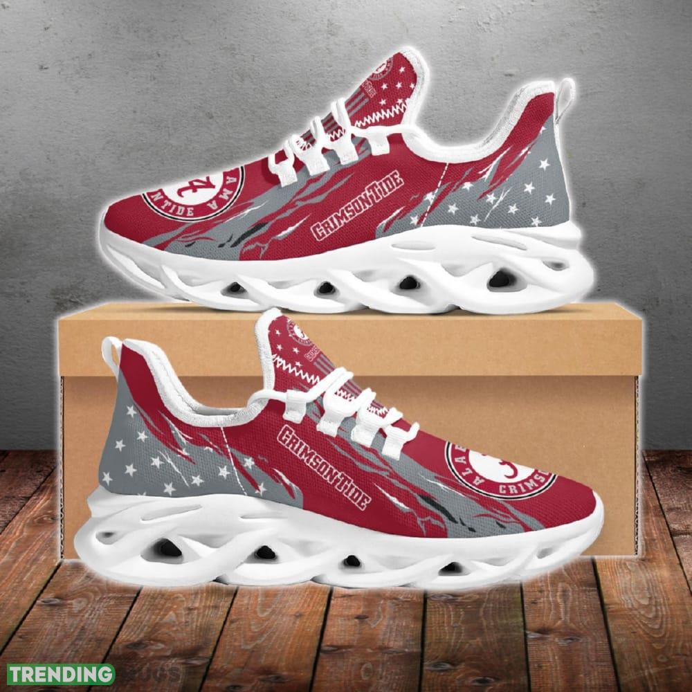 Alabama Crimson Tide Stars and Stripes Edgy Chunky Shoes New Max Soul Sneakers Men Gift - Alabama Crimson Tide Stars and Stripes M Soul Shoes_1 Alabama Crimson Tide Stars and Stripes Edgy Chunky Shoes New Max Soul Sneakers Men Gift - Alabama Crimson Tide Stars and Stripes M Soul Shoes_1