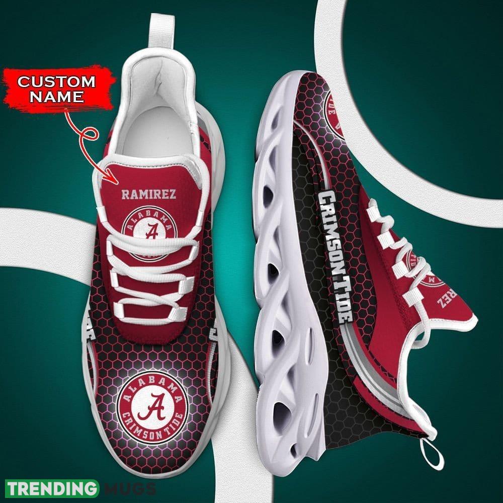 Alabama Crimson Tide Tropical Custom Name Max Soul Sneakers Luxury NCAA Clunky For Men Women Gift For Fans - Alabama Crimson Tide Max Soul Shoes Luxury NCAA_1 Alabama Crimson Tide Tropical Custom Name Max Soul Sneakers Luxury NCAA Clunky For Men Women Gift For Fans - Alabama Crimson Tide Max Soul Shoes Luxury NCAA_1