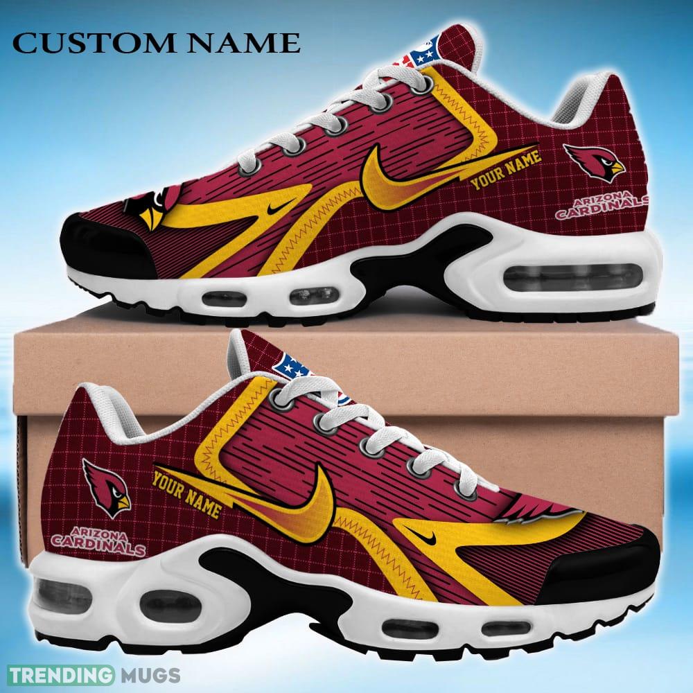Arizona Cardinals NFL Teams Custom Name Air Cushion Sports Shoes New Version Gift Sneakers Running Shoes Arizona Cardinals NFL Teams Custom Name Air Cushion Sports Shoes New Version Gift Sneakers Running Shoes