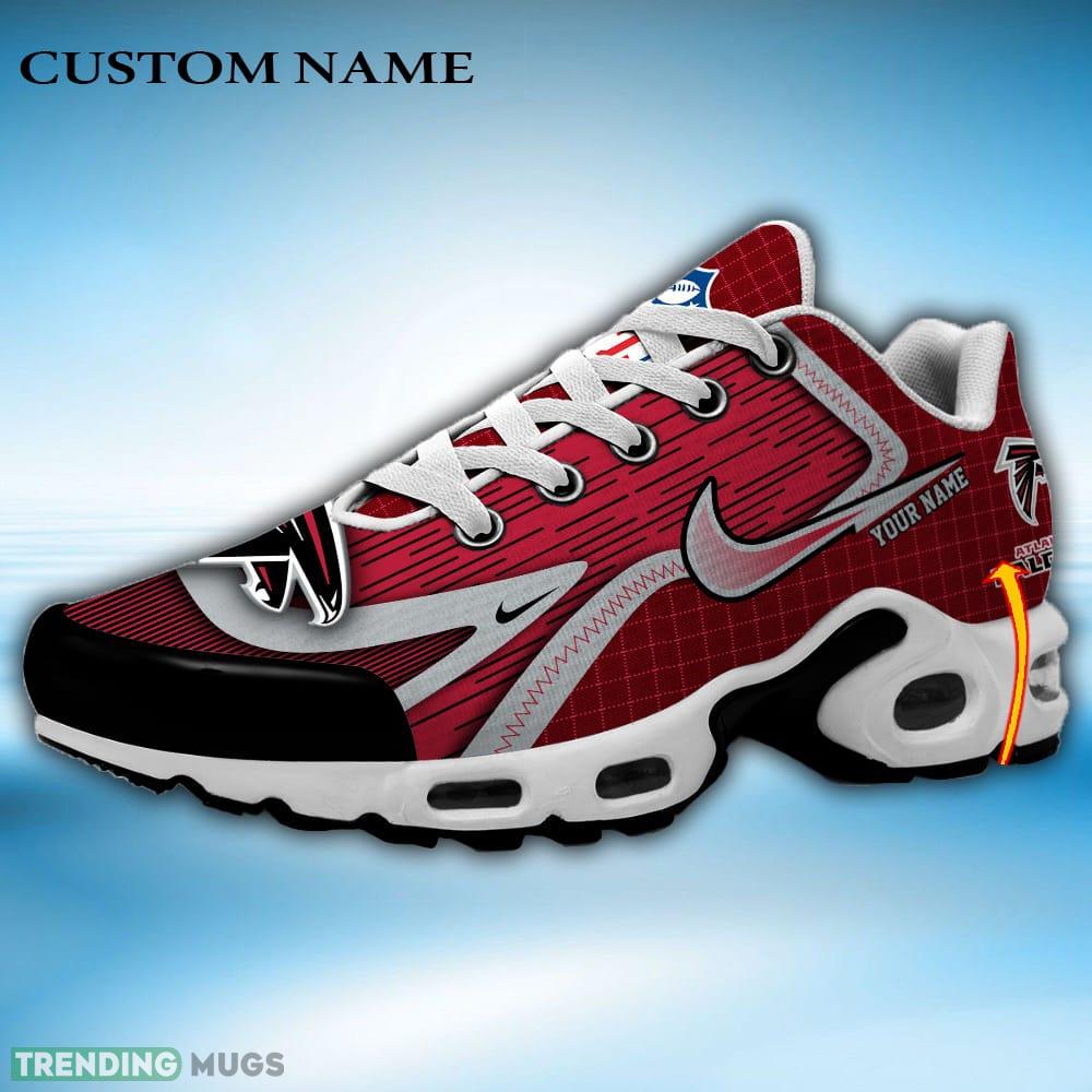 Atlanta Falcons NFL Teams Custom Name Air Cushion Sports Shoes New Version Gift Sneakers - Atlanta Falcons NFL Teams Custom Name Air Cushion Shoes_1