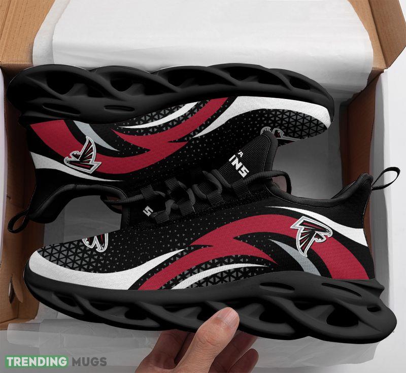 Atlanta Falcons Triangle Abstract Pattern Max Soul Shoes Unveil Running Sneakers Max Soul Atlanta Falcons Triangle Abstract Pattern Max Soul Shoes Unveil Running Sneakers Max Soul