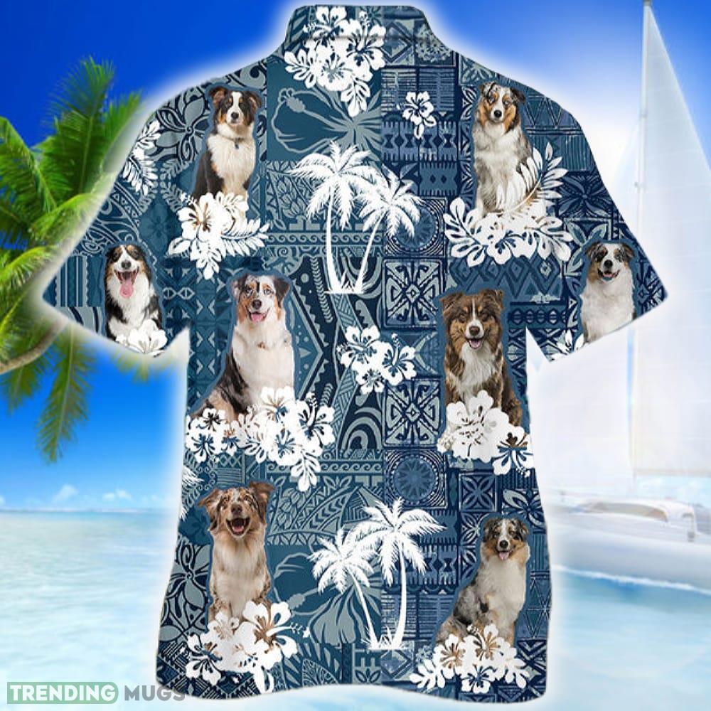 Australian Shepherd Hawaiian Shirt Animals Lover Gift Beach Hawaiian Shirt Australian Shepherd Hawaiian Shirt Animals Lover Gift Beach Hawaiian Shirt