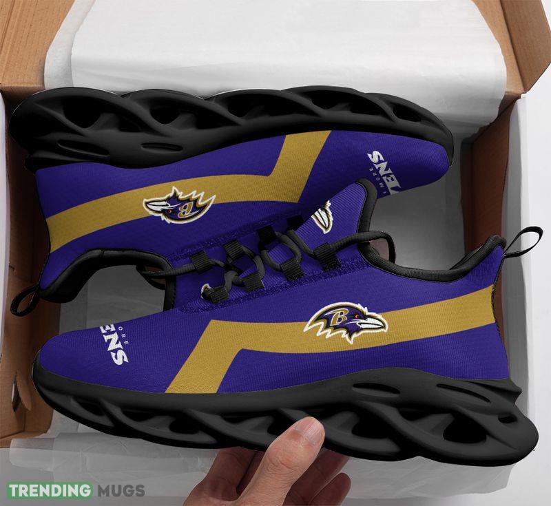Baltimore Ravens Classic Pattern Max Soul Shoes Embody Sport Sneakers Max Soul Baltimore Ravens Classic Pattern Max Soul Shoes Embody Sport Sneakers Max Soul