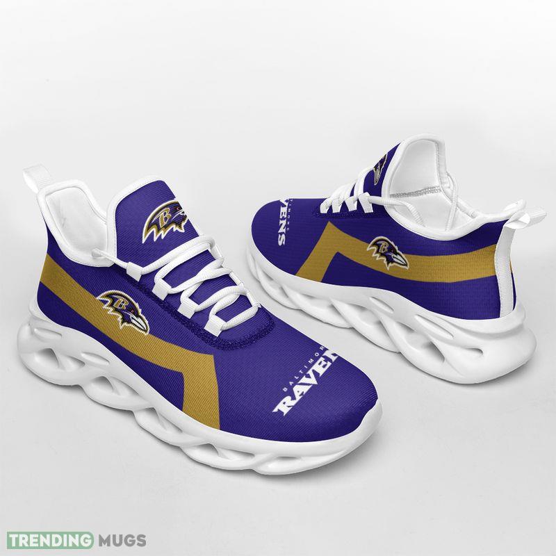 Baltimore Ravens Classic Pattern Max Soul Shoes Embody Sport Sneakers Max Soul Baltimore Ravens Classic Pattern Max Soul Shoes Embody Sport Sneakers Max Soul