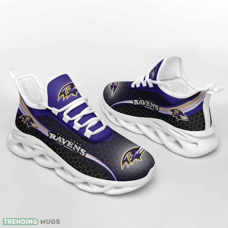 Baltimore Ravens Honeycomb Pattern Max Soul Shoes Motivate Sport Sneakers Max Soul Baltimore Ravens Honeycomb Pattern Max Soul Shoes Motivate Sport Sneakers Max Soul