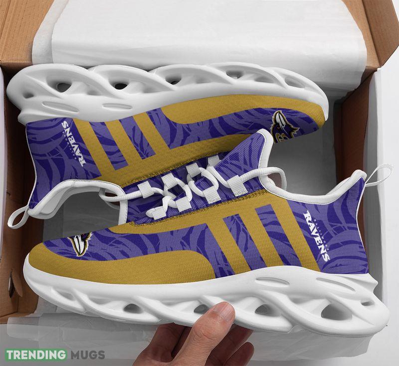 Baltimore Ravens Leaf and Stripe Pattern Men's and Women's Max Soul Shoes Envision Running Sneakers - Baltimore Ravens Leaf and Stripe Pattern Men's and Women's Max Soul Shoes_1 Baltimore Ravens Leaf and Stripe Pattern Men's and Women's Max Soul Shoes Envision Running Sneakers - Baltimore Ravens Leaf and Stripe Pattern Men's and Women's Max Soul Shoes_1