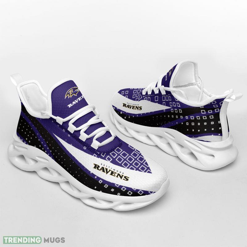 Baltimore Ravens Wavy Pattern Print Max Soul Shoes Impression Chunky Sneakers - Baltimore Ravens Wavy Pattern Print Max Soul Shoes_1 Baltimore Ravens Wavy Pattern Print Max Soul Shoes Impression Chunky Sneakers - Baltimore Ravens Wavy Pattern Print Max Soul Shoes_1