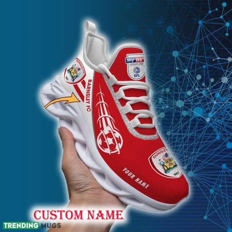 Barnsley FC Sports Shoes Custom Name Fans Gift Max Soul Sneakers New Ideas - Barnsley FC Chunky Sneakers Personalized_1 Barnsley FC Sports Shoes Custom Name Fans Gift Max Soul Sneakers New Ideas - Barnsley FC Chunky Sneakers Personalized_1