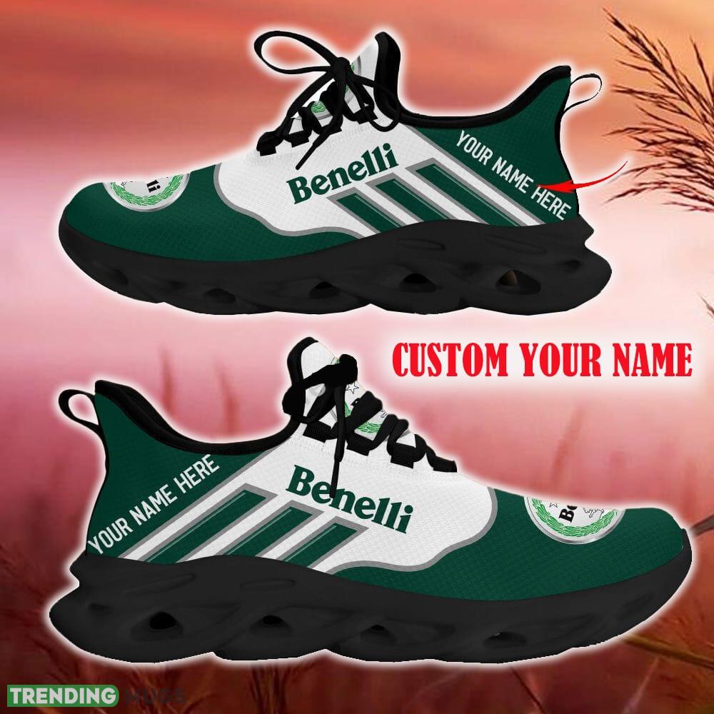 Benelli Green Car Logo Max Soul Sneakers For Fans Team Running Shoes Gift Men And Women Max Soul Benelli Green Car Logo Max Soul Sneakers For Fans Team Running Shoes Gift Men And Women Max Soul