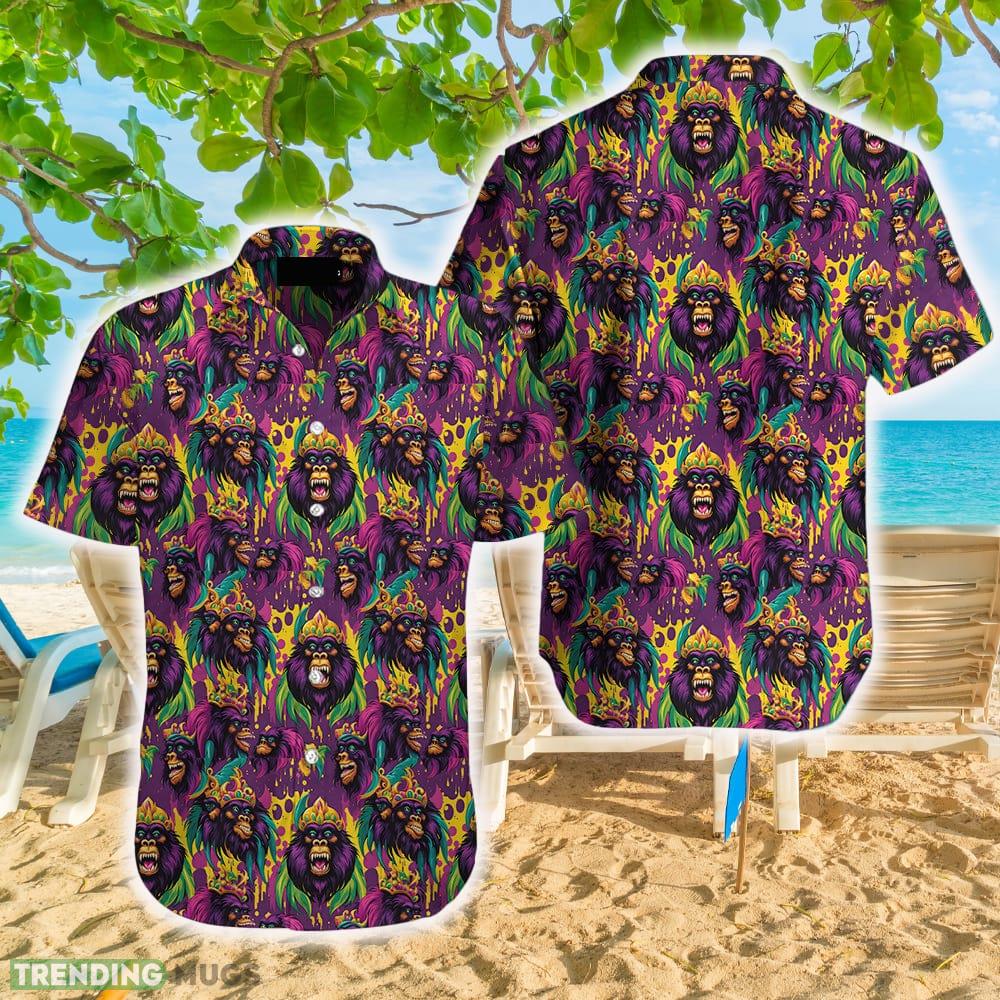 Bigfoot Happy Mardi Gras Hawaiian Shirt Aloha Casual Shirt For Men And Women - Bigfoot Happy Mardi Gras Hawaiian Shirt Aloha Casual Shirt For Men And Women Bigfoot Happy Mardi Gras Hawaiian Shirt Aloha Casual Shirt For Men And Women - Bigfoot Happy Mardi Gras Hawaiian Shirt Aloha Casual Shirt For Men And Women