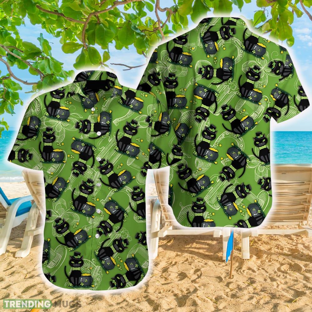 Black Kitten Leprechaun St Patricks Day Hawaiian Shirt Aloha Casual Shirt For Men And Women - Black Kitten Leprechaun St Patricks Day Hawaiian Shirt Aloha Casual Shirt For Men And Women Black Kitten Leprechaun St Patricks Day Hawaiian Shirt Aloha Casual Shirt For Men And Women - Black Kitten Leprechaun St Patricks Day Hawaiian Shirt Aloha Casual Shirt For Men And Women