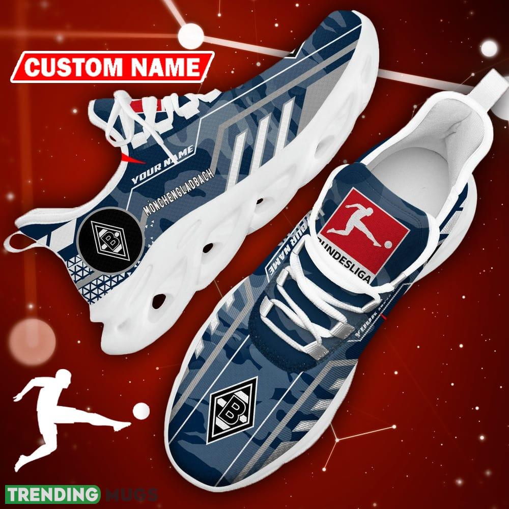 Borussia Monchengladbach Logo Chunky Sneakers Camo Navy Max Soul Shoes Custom Name - Borussia Monchengladbach Logo Camo Chunky Sneakers Triangle Pattern Max Soul Shoes Photo 19 Borussia Monchengladbach Logo Chunky Sneakers Camo Navy Max Soul Shoes Custom Name - Borussia Monchengladbach Logo Camo Chunky Sneakers Triangle Pattern Max Soul Shoes Photo 19