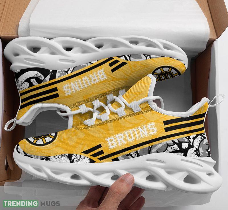 Boston Bruins Tropical Flowers Max Soul Shoes Fresh Sport Sneakers - Boston Bruins Tropical Flowers Max Soul Shoes_1 Boston Bruins Tropical Flowers Max Soul Shoes Fresh Sport Sneakers - Boston Bruins Tropical Flowers Max Soul Shoes_1