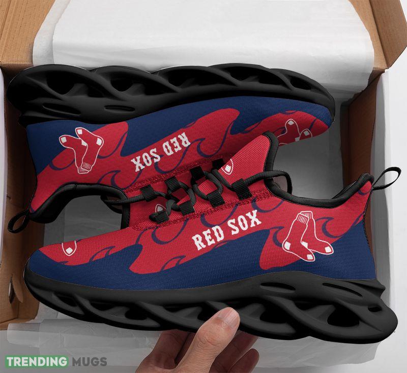 Boston Red Sox Max Soul Shoes Contemporary Running Sneakers Max Soul Boston Red Sox Max Soul Shoes Contemporary Running Sneakers Max Soul