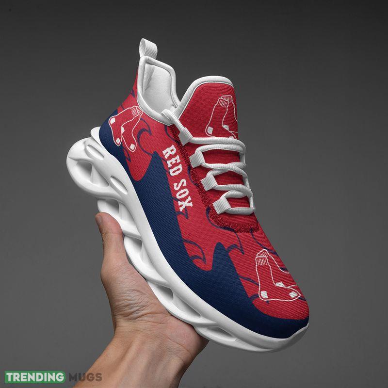 Boston Red Sox Max Soul Shoes Contemporary Running Sneakers Max Soul Boston Red Sox Max Soul Shoes Contemporary Running Sneakers Max Soul